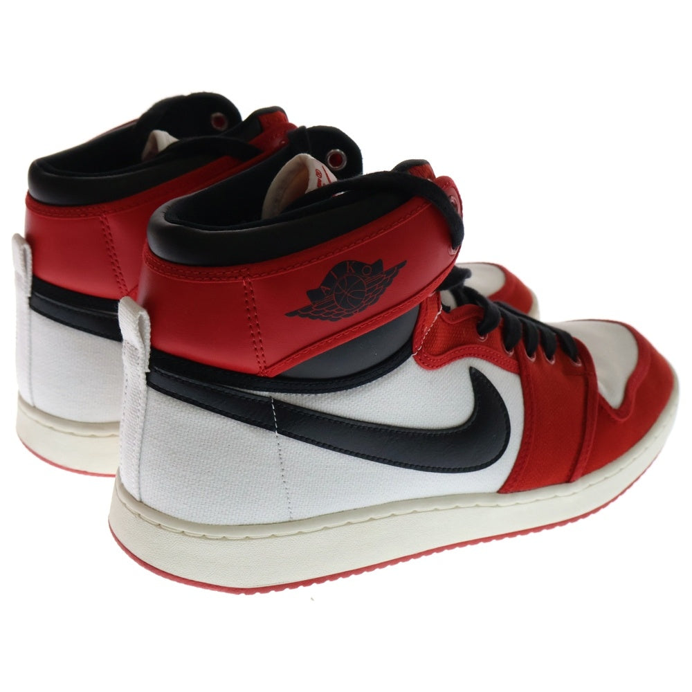NIKE(ナイキ) AIR JORDAN 1 KO HIGH CHICAGO エアジョーダン1 ノックアウト シカゴ ハイカットスニーカー レッド/ホワイト US12/30cm DA9089-100