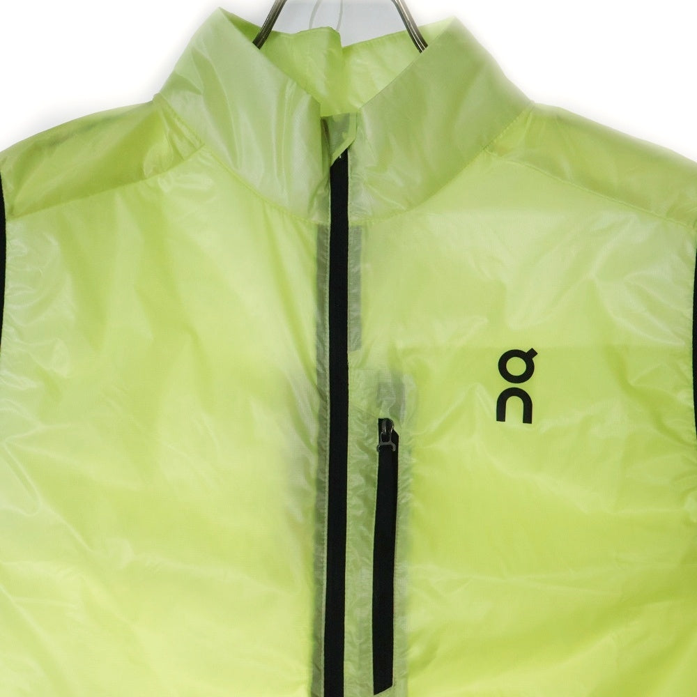 On(オン) Weather Vest ウェザー ナイロンベスト イエロー 1MD10481258