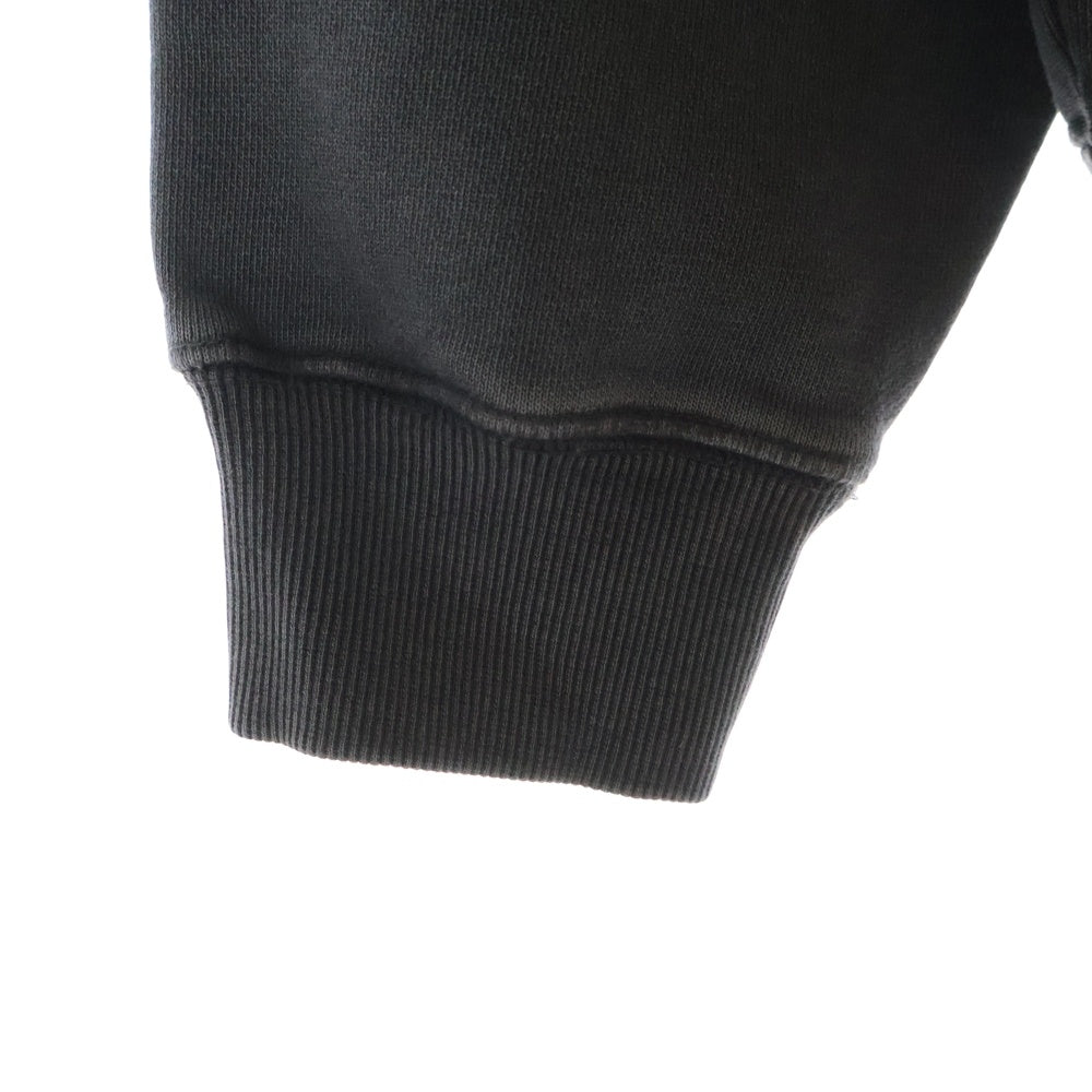 greatLand(グレイトランド) ORIGINAL GREAT HOODED SWEATSHIRT オリジナル グレート ロゴエンブロイダリー スウェット プルオーバーパーカー チャコールグレー 2223-423AV2