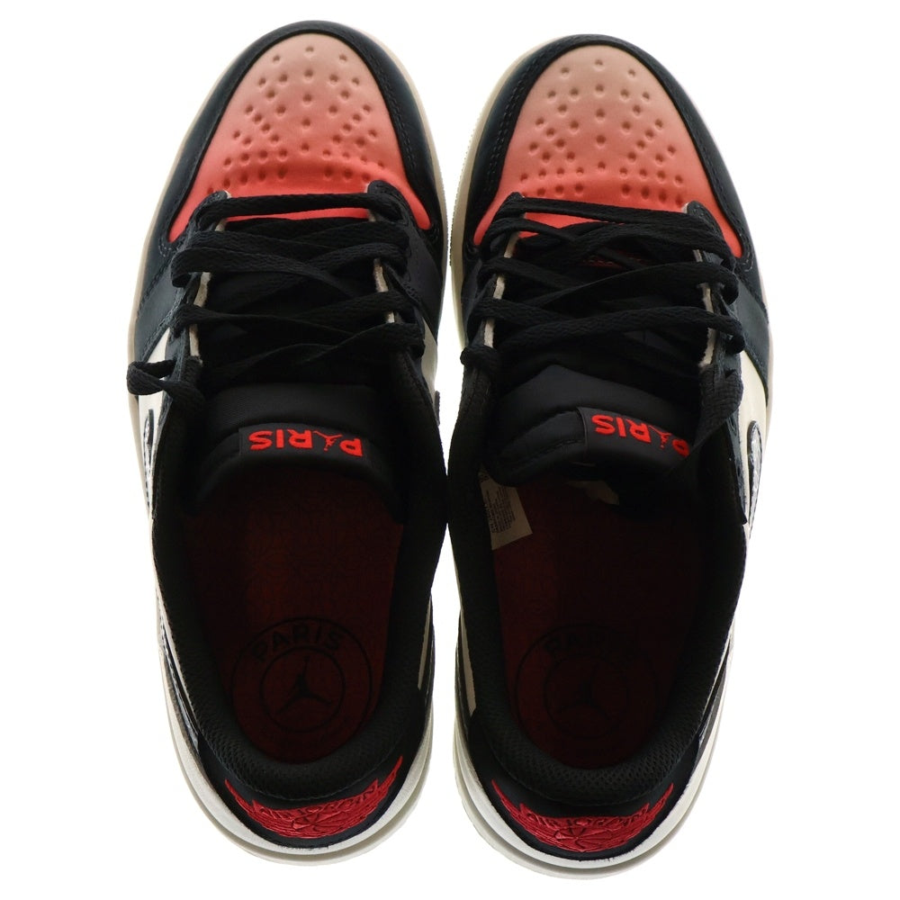 NIKE(ナイキ) AIR JORDAN 1 RETRO LOW OG PSG エアジョーダン1 レトロ パリサンジェルマン ローカットスニーカー ホワイト/レッド/ブラック US8/26.0cm HF8828-100