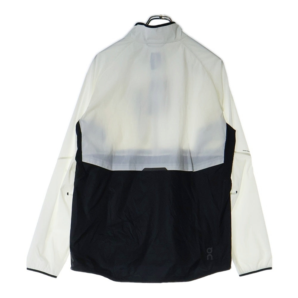 On(オン) Weather Jacket ツートンカラー ウェザー ナイロンジャケット ホワイト/ブラック 1ME10310462