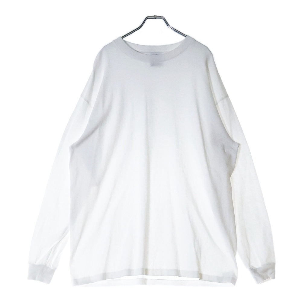 greatLand(グレイトランド) × ONEITA EXCLUSIVE L/S PACK TEE オニータ エクスクルーシブ クルーネック長袖Tシャツ カットソー ホワイト 223-ONL/AV