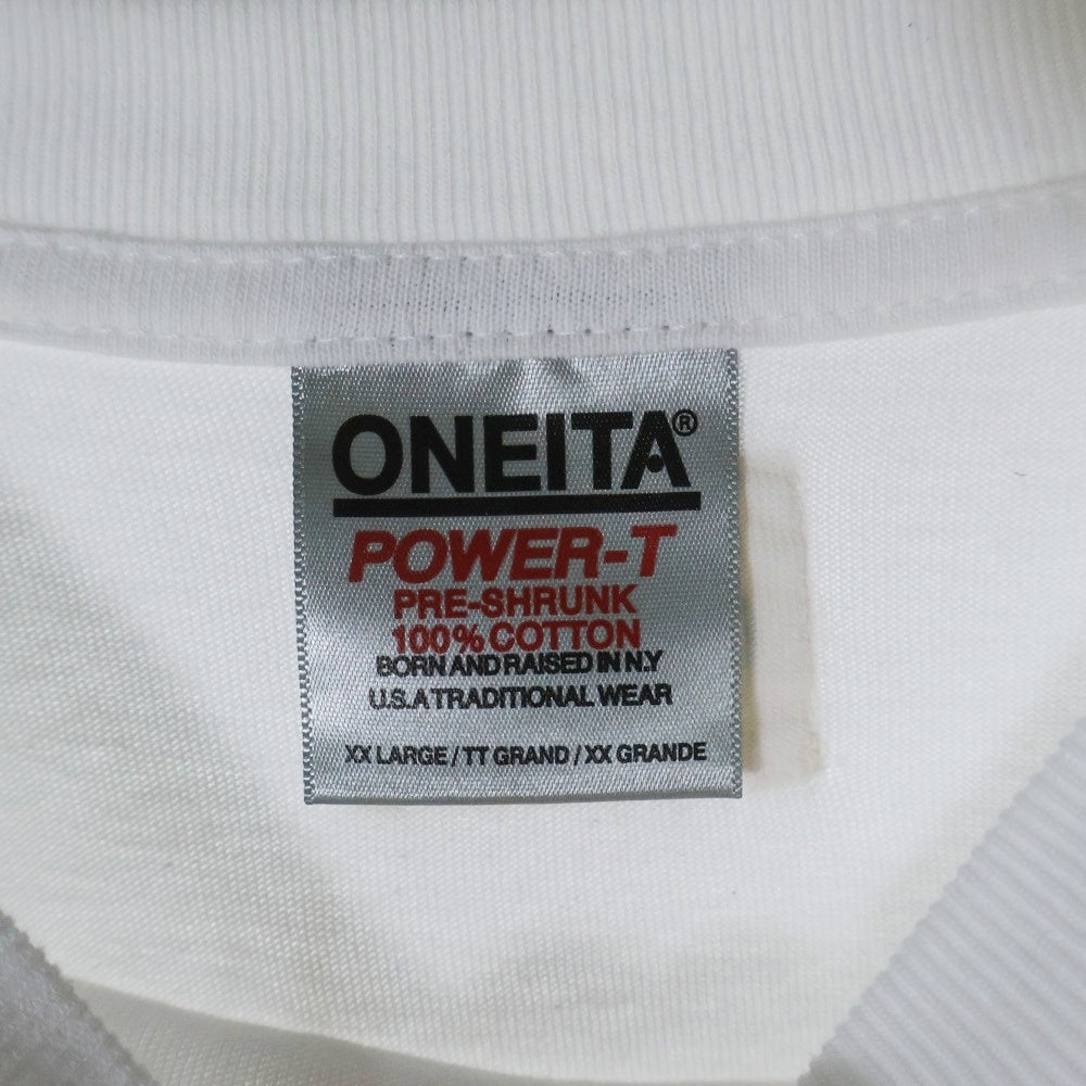greatLand(グレイトランド) × ONEITA EXCLUSIVE L/S PACK TEE オニータ エクスクルーシブ クルーネック長袖Tシャツ カットソー ホワイト 223-ONL/AV