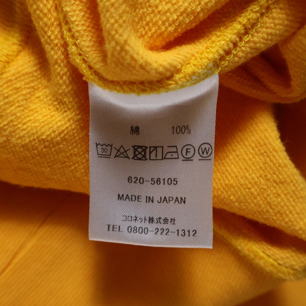 HUNTING WORLD(ハンティングワールド) キリン グラフィックエンブロイダリー クルーネックスウェットトレーナー イエロー 620-56105