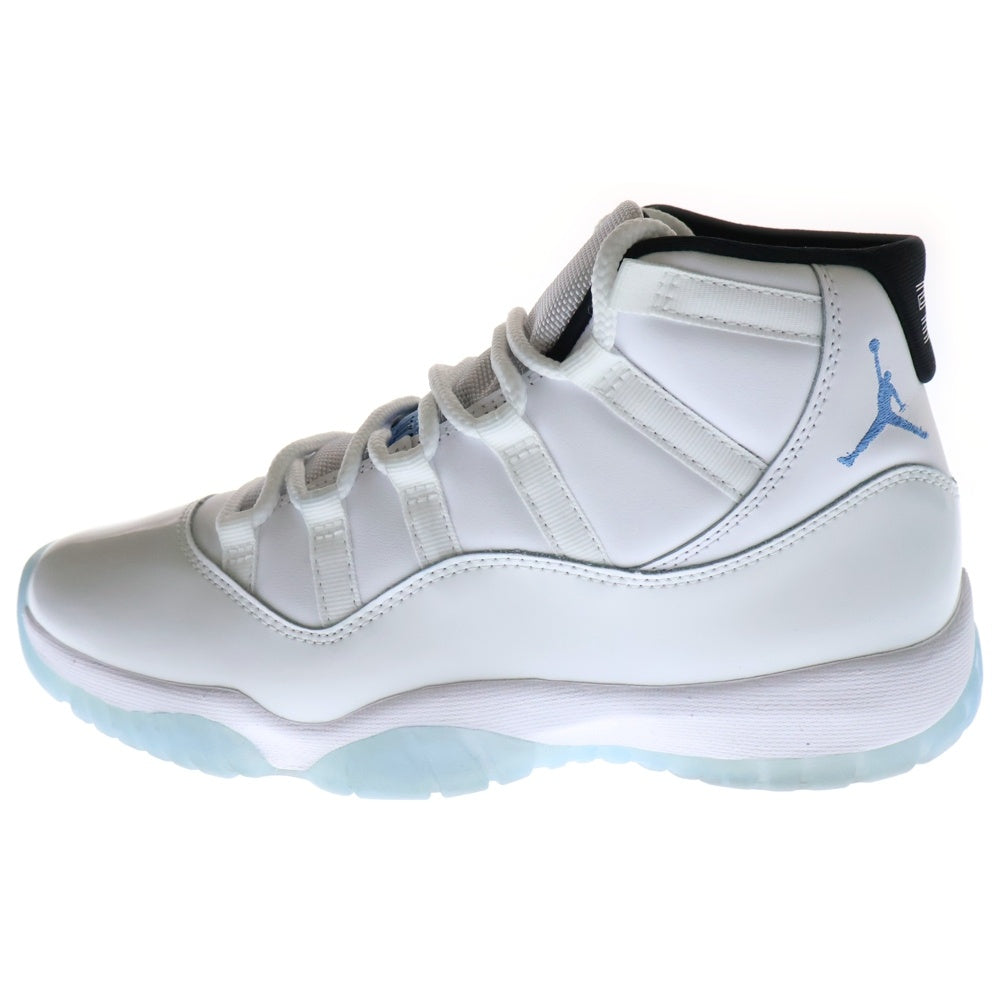 NIKE(ナイキ) AIR JORDAN 11 RETRO Legend Blue エアジョーダン11 レトロ レジェンドブルー ハイカットスニーカー ホワイト US8/26.0cm CT8012-104