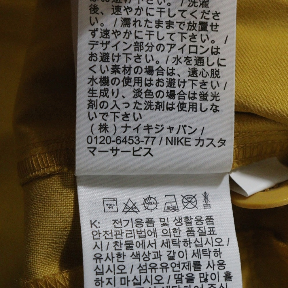 NIKE SB(ナイキエスビー) ルーズフィット コットン チノパンツ イエロー DA4170-777