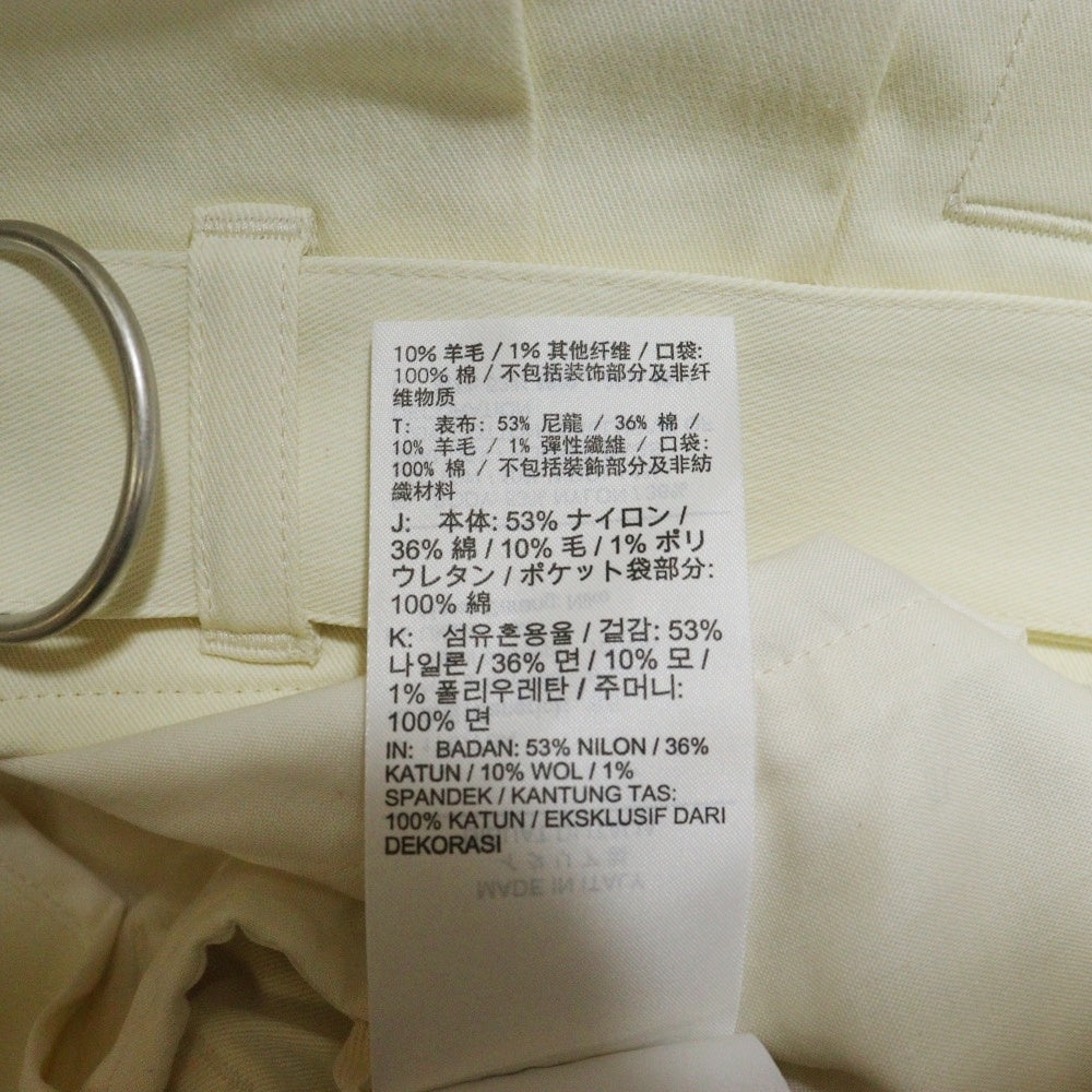 NIKE(ナイキ) ESC Workers Pants ベルテッド ナイロン ワーカーズパンツ アイボリー DR5408-113