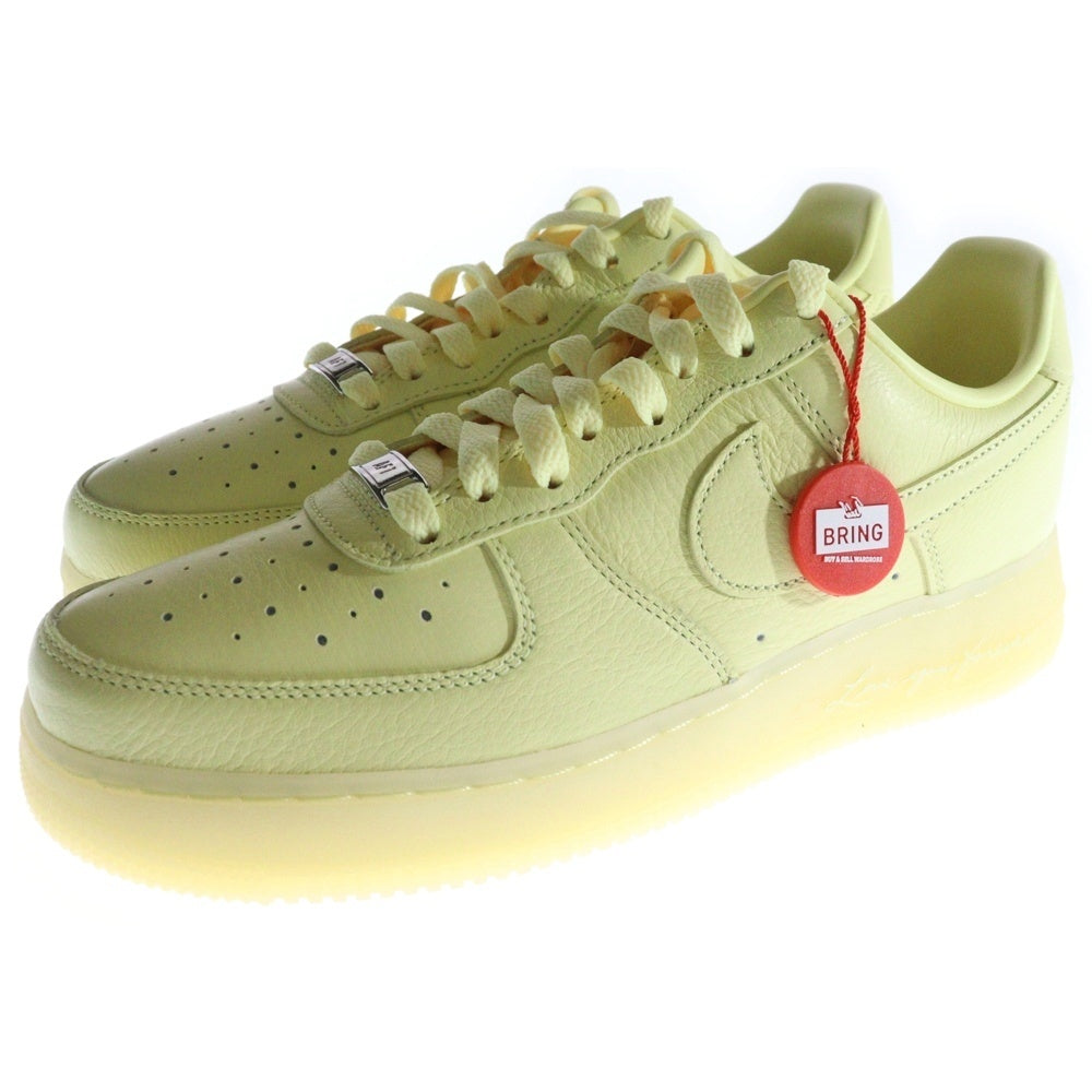 NIKE(ナイキ) × NOCTA AIR FORCE 1 LOW SP CITRON TINT ノクタ エアフォース1 シトロンティント ローカットスニーカー イエロー US8/26.0cm CZ8065-800