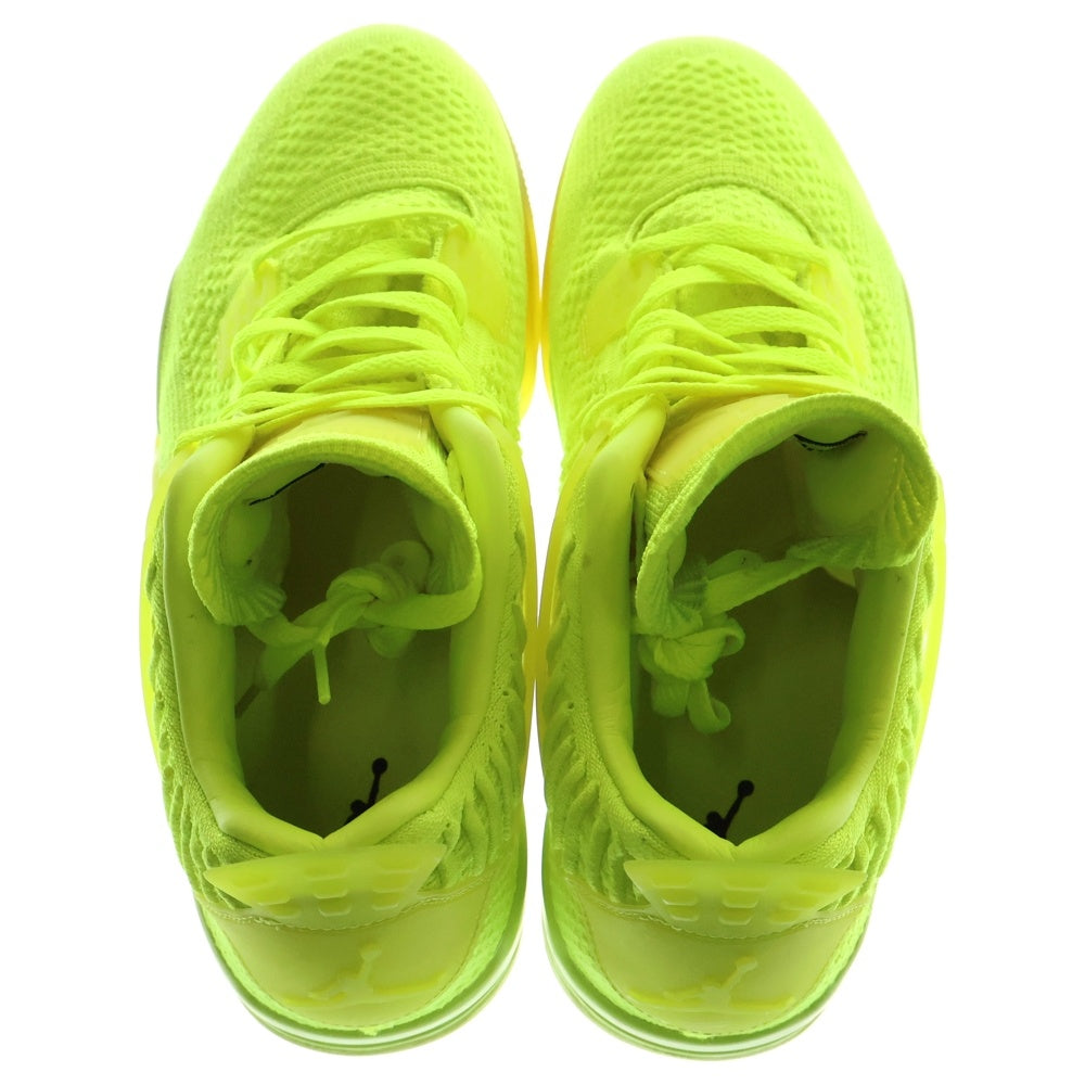NIKE(ナイキ) AIR JORDAN 4 RETRO FLYKNIT VOLT エアジョーダン4 レトロ フライニット ボルト ハイカットスニーカー イエロー US9/27cm AQ3559-700