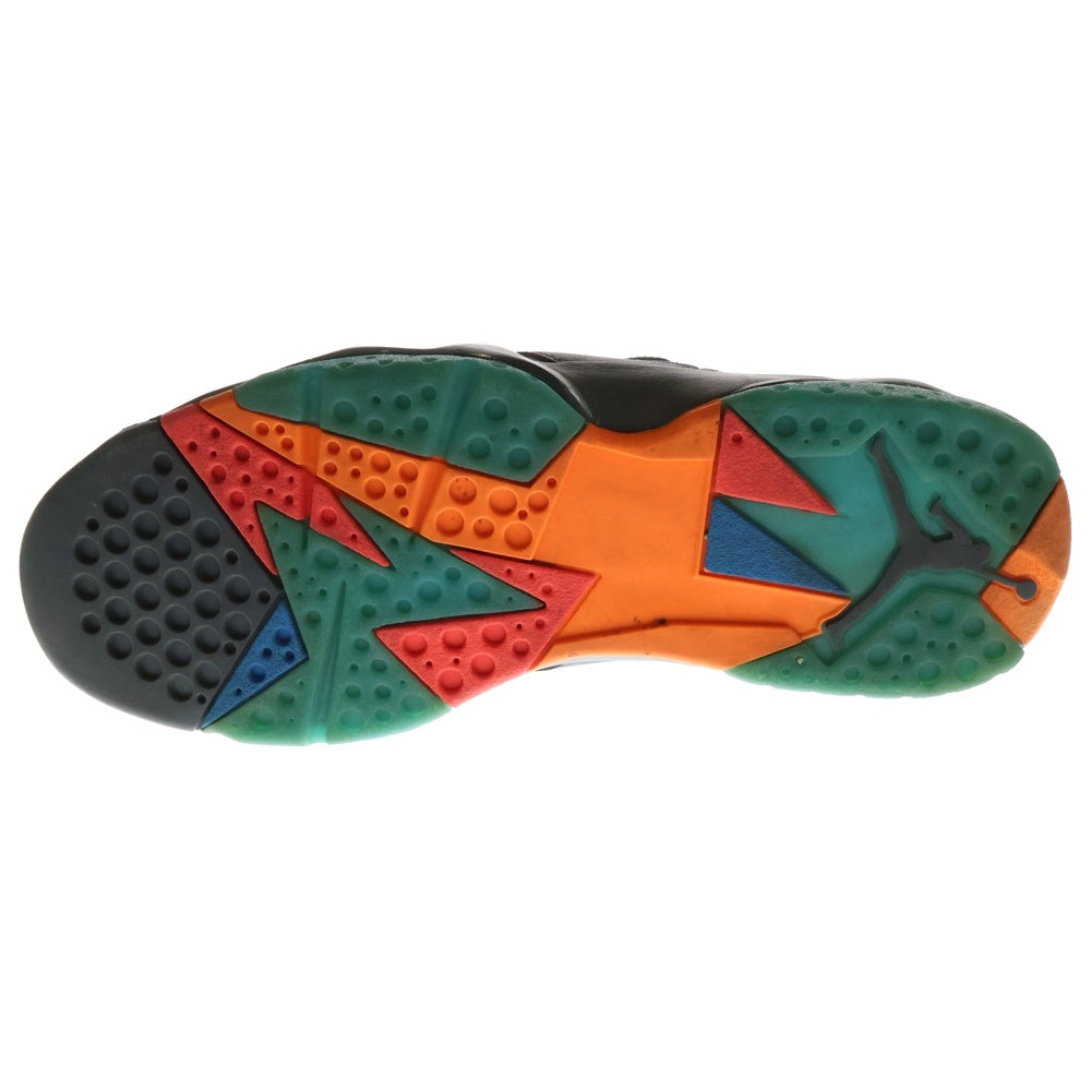 NIKE(ナイキ) 【観賞用 2014年製】 AIR JORDAN 7 RETRO BARCELONA DAYS エアジョーダン 7 レトロ バルセロナ デイズ ハイカットスニーカー グレー US9.5/27.5cm 304775-016