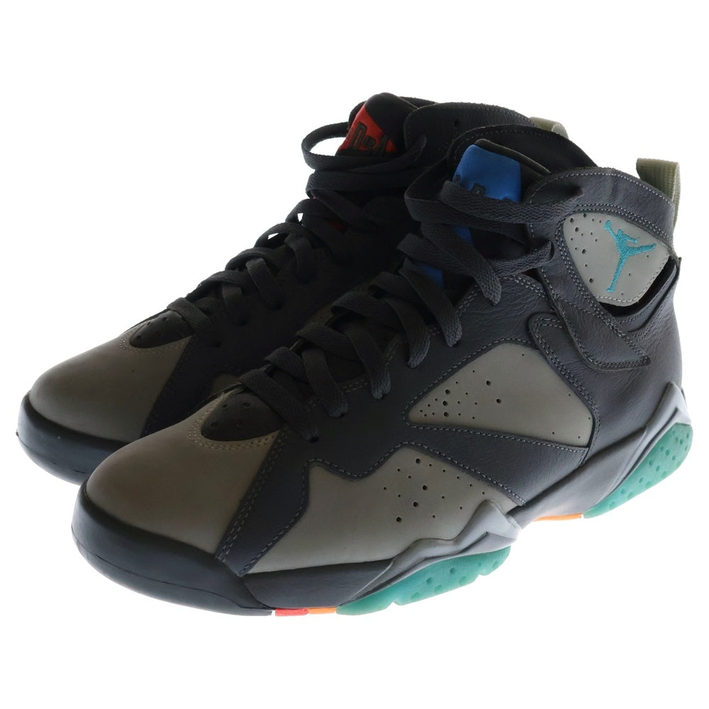 NIKE(ナイキ) 【観賞用 2014年製】 AIR JORDAN 7 RETRO BARCELONA DAYS エアジョーダン 7 レトロ バルセロナ デイズ ハイカットスニーカー グレー US9.5/27.5cm 304775-016