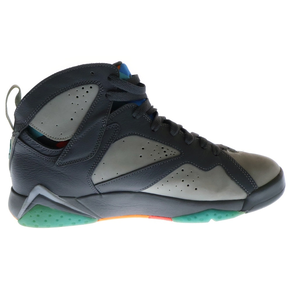 NIKE(ナイキ) 【観賞用 2014年製】 AIR JORDAN 7 RETRO BARCELONA DAYS エアジョーダン 7 レトロ バルセロナ デイズ ハイカットスニーカー グレー US9.5/27.5cm 304775-016