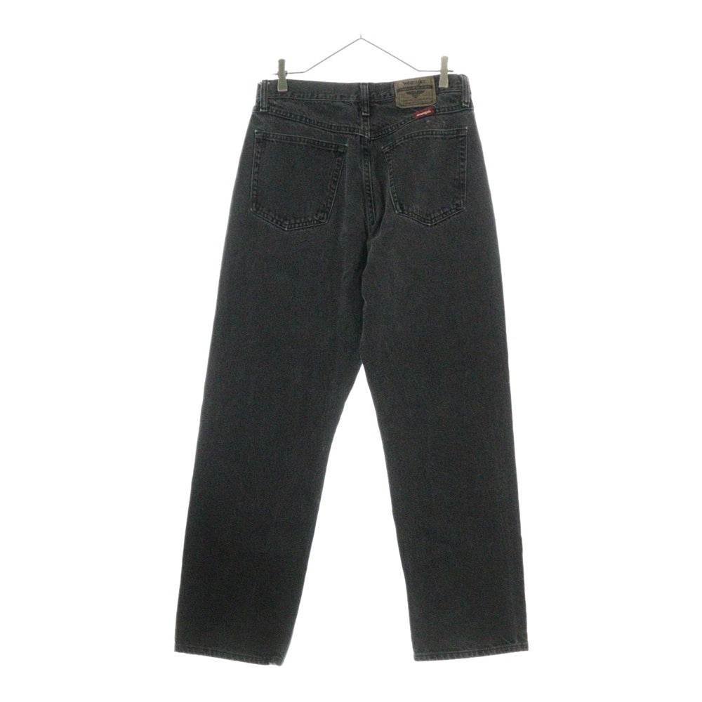 Wrangler(ラングラー) 5ポケット ジップフライ デニムパンツ ブラック 976T1CB