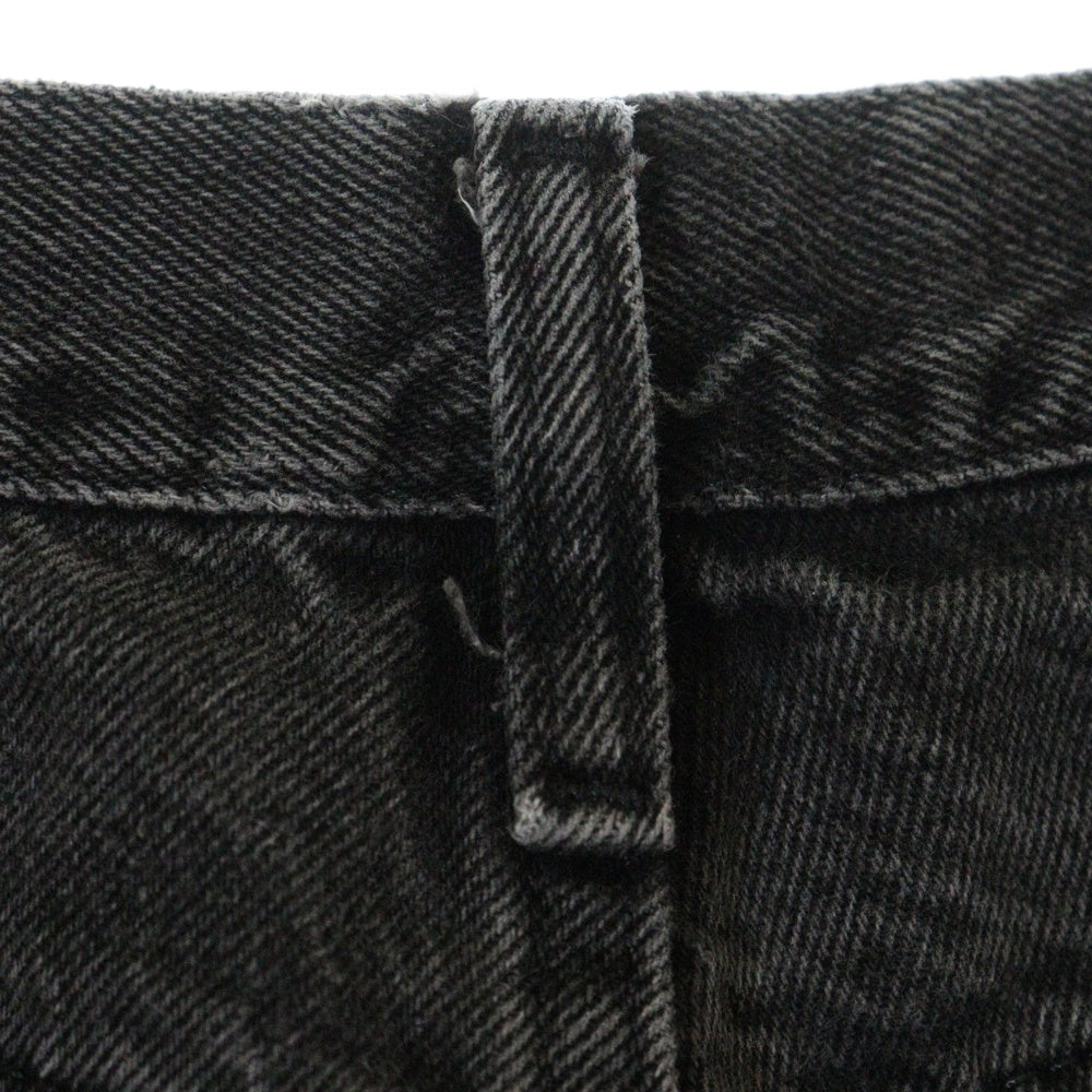 Wrangler(ラングラー) 5ポケット ジップフライ デニムパンツ ブラック 976T1CB