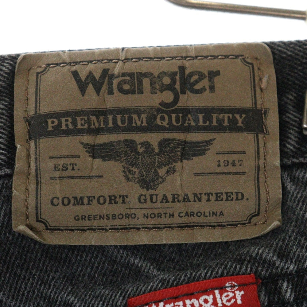Wrangler(ラングラー) 5ポケット ジップフライ デニムパンツ ブラック 976T1CB