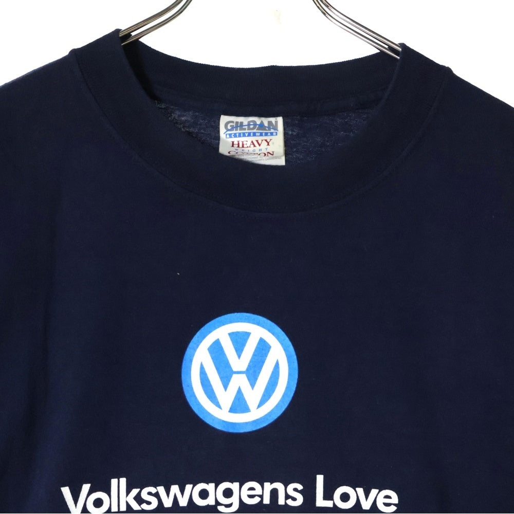 VINTAGE(ヴィンテージ) 90S~00S VINTAGE VOLKS WAGEN TEE ヴィンテージ フォルクス ワーゲン クルーネック 半袖Tシャツ カットソー ネイビー