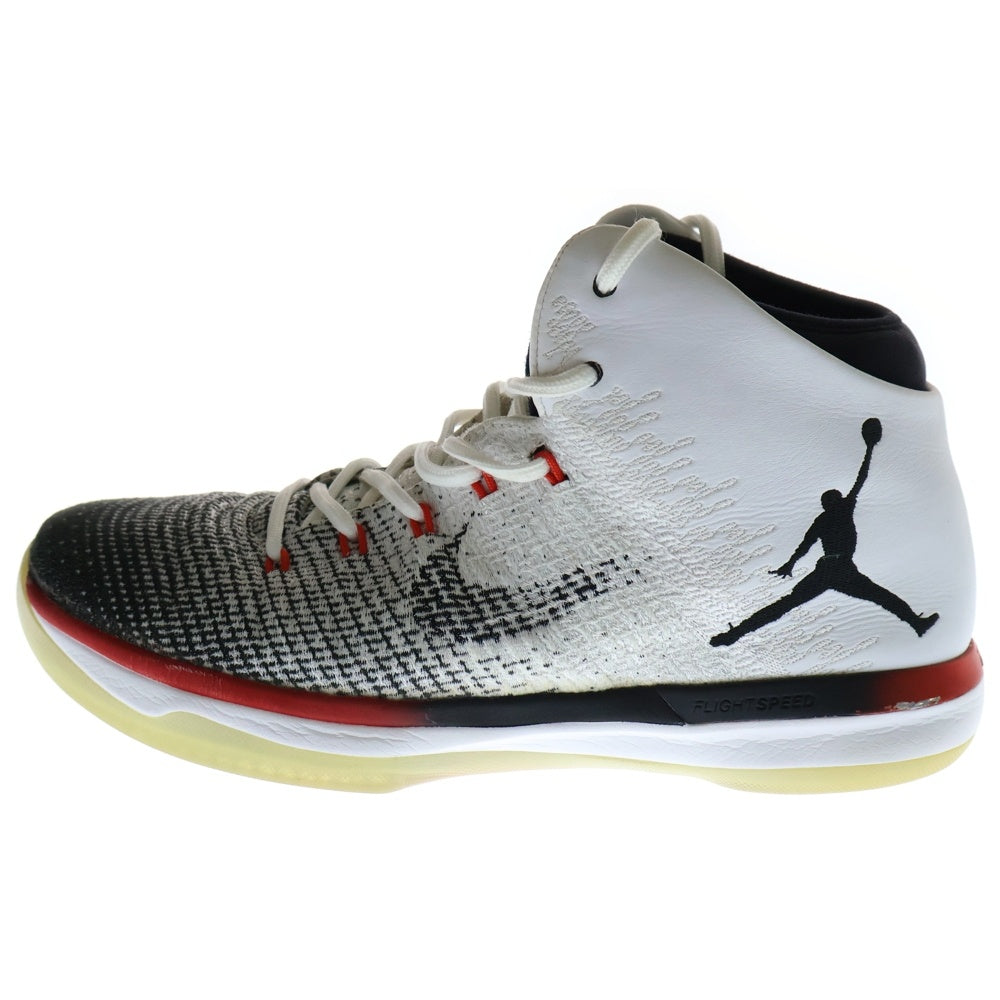 NIKE(ナイキ) AIR JORDAN XXX1 BLACK TOE エア ジョーダン 31 ブラック トウ ハイカットスニーカー ホワイト/ブラック US8.5/26.5cm 845037-108