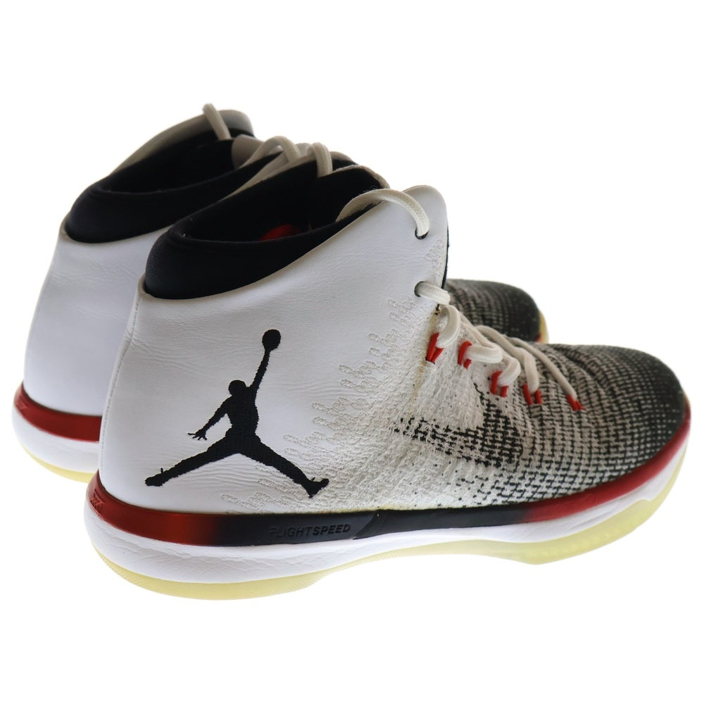 NIKE(ナイキ) AIR JORDAN XXX1 BLACK TOE エア ジョーダン 31 ブラック トウ ハイカットスニーカー ホワイト/ブラック US8.5/26.5cm 845037-108