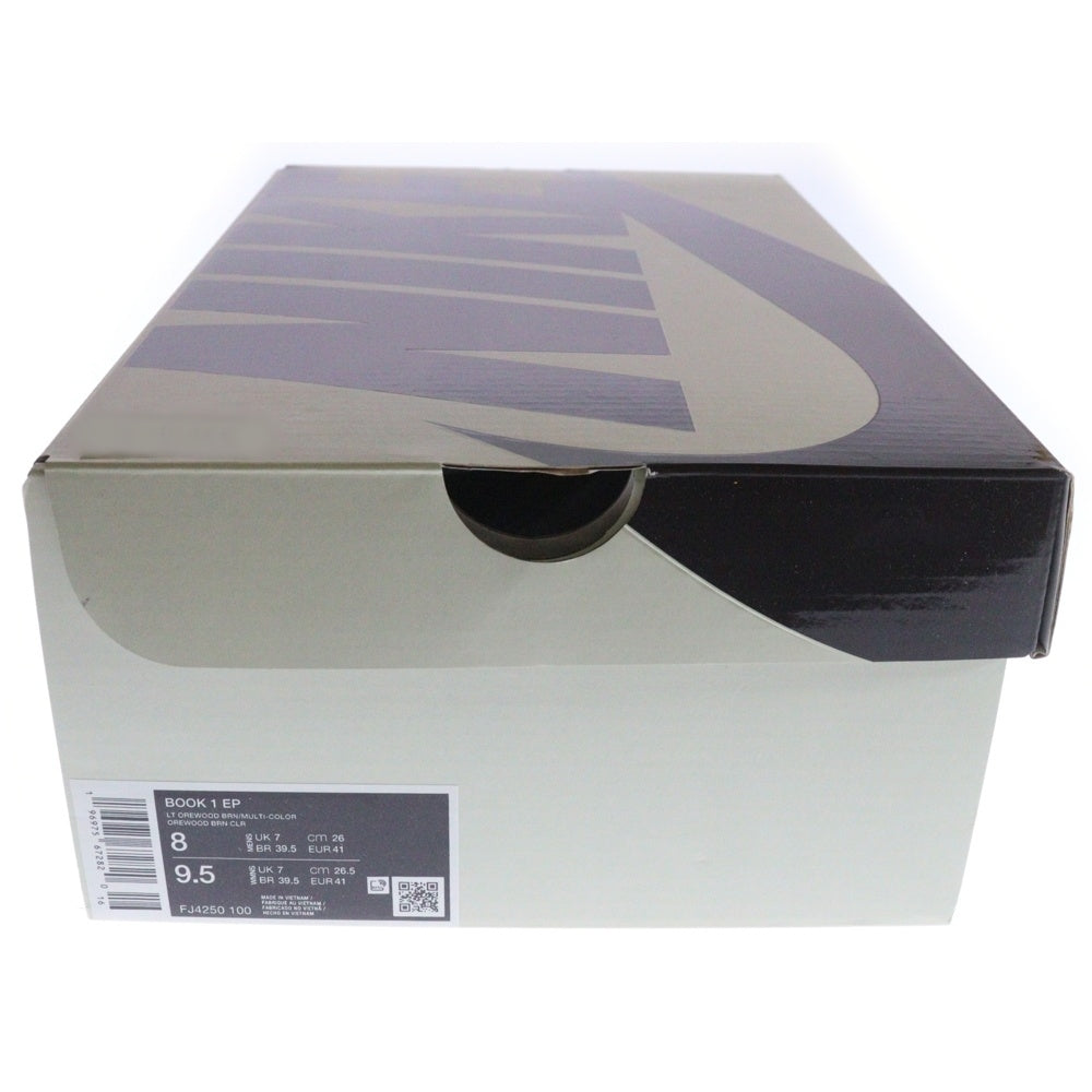 NIKE(ナイキ) BOOK 1 EP LIGHT OREWOOD BROWN ブック ライトオールウッド ローカットスニーカー ベージュ ブラウン US8/26cm FJ4250-100