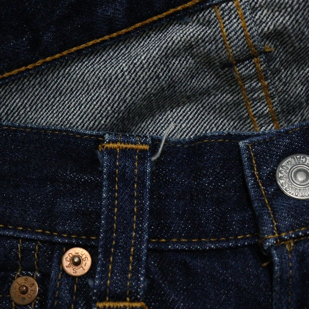 Levi's VINTAGE CLOTHING(リーバイス ビンテージ クロージング) 00S VINTAGE 501XX ヴィンテージ 1947年復刻 ボタン裏555 USA製 バレンシア工場 ボタンフライストレートデニムパンツ インディゴ 47501 0181