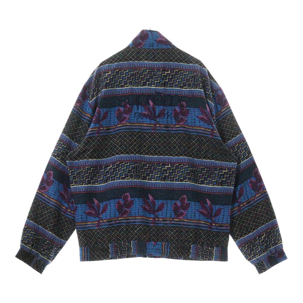 SUPREME(シュプリーム) 15AW Silk Bomber Jacket 総柄 バックロゴ シルクボンバー ジャケット マルチカラー