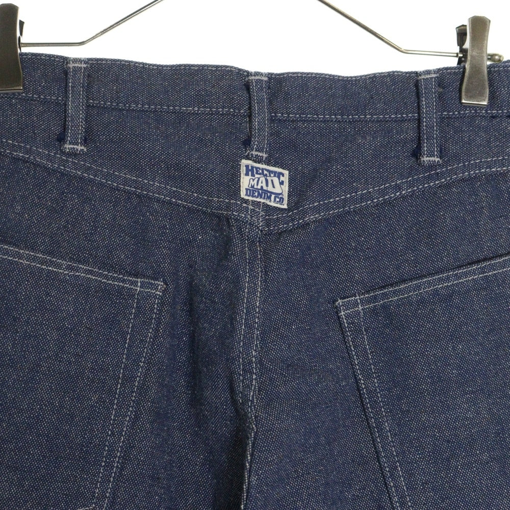 MAD HECTIC(マッドヘクティク) BASIC ベーシック ジップフライ ストレート デニムパンツ インディゴ