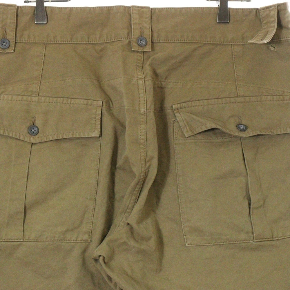RRL(ダブルアールエル) ミリタリー カーゴ マルチポケット コットンショートパンツ ベージュ