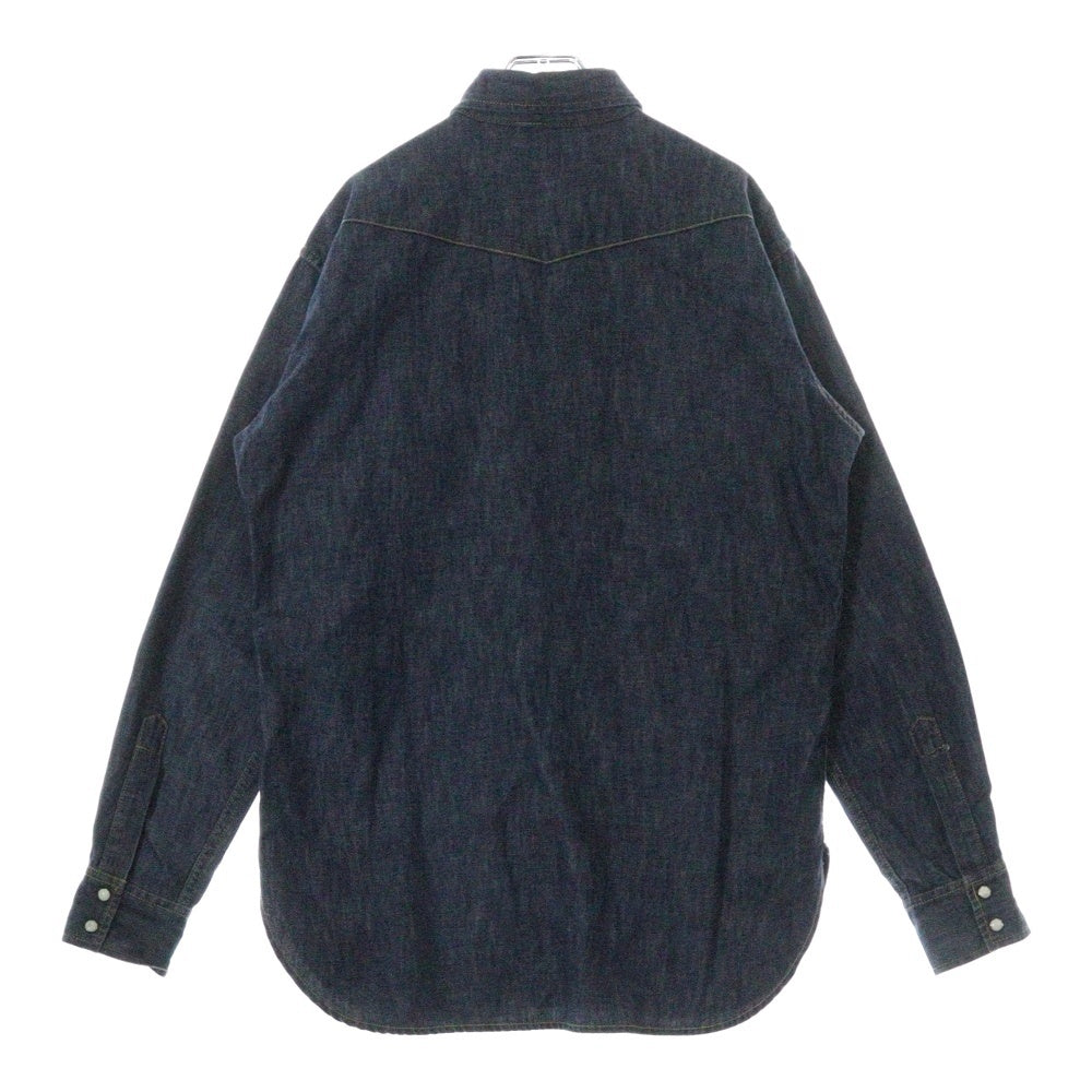 Levi's(リーバイス) スナップボタンフライ デニム 長袖シャツ インディゴ 60502-5201