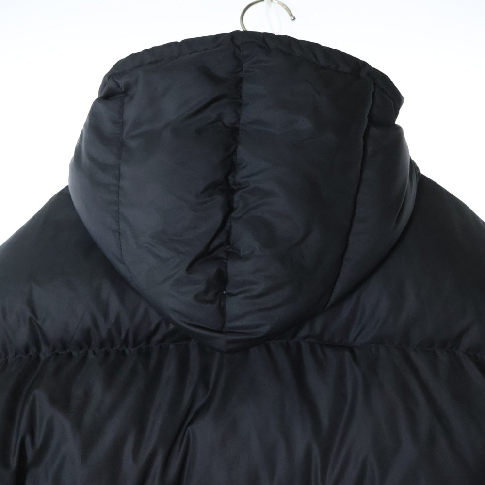 MONCLER GRENOBLE(モンクレールグルノーブル) 90S ジップアップ フーデッド ダウンジャケット ブラック