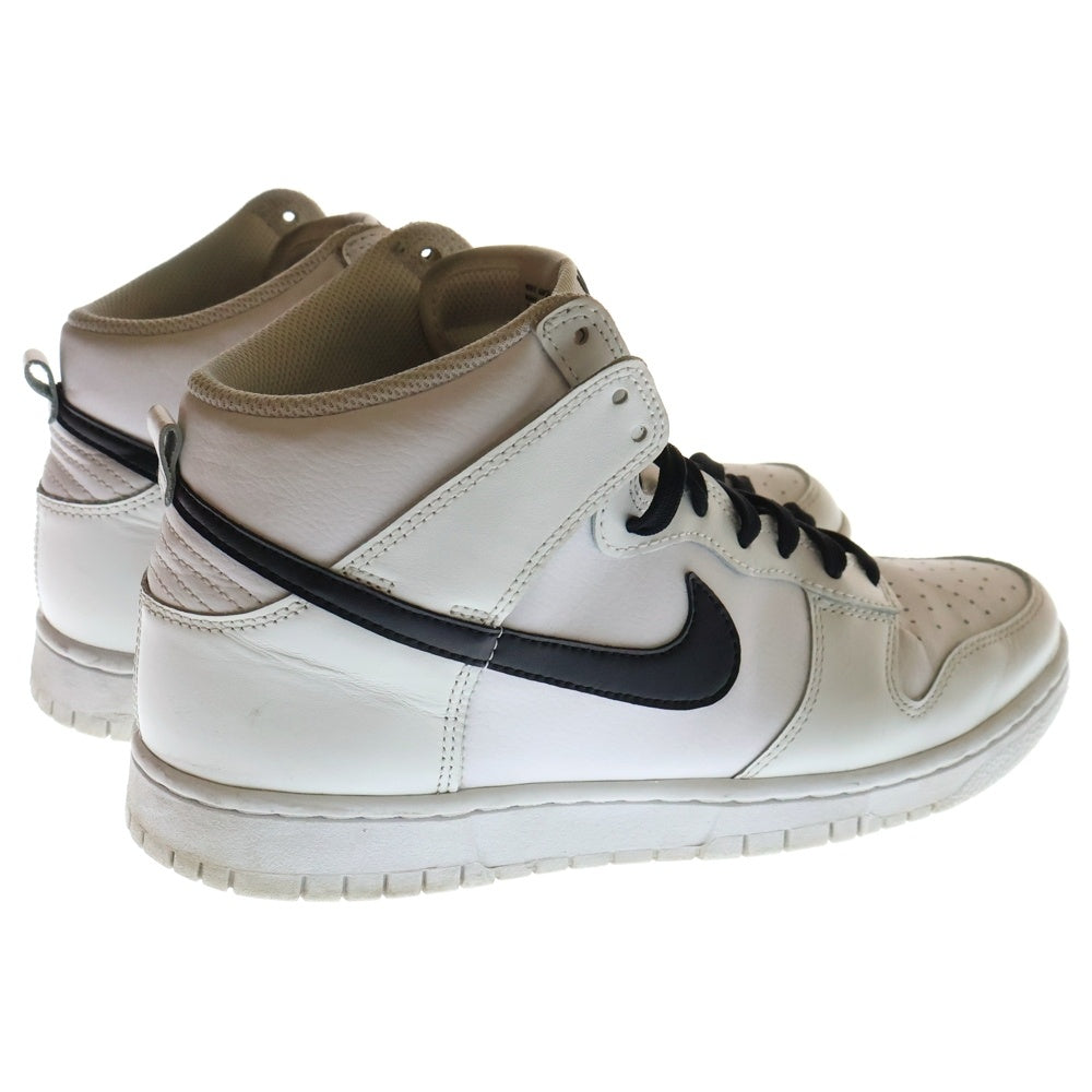 NIKE(ナイキ) DUNK HIGH RETRO BLACK WHITE ダンク レトロ ブラック ホワイト ハイカットスニーカー ホワイト/ブラック US9/27cm DJ6189-101