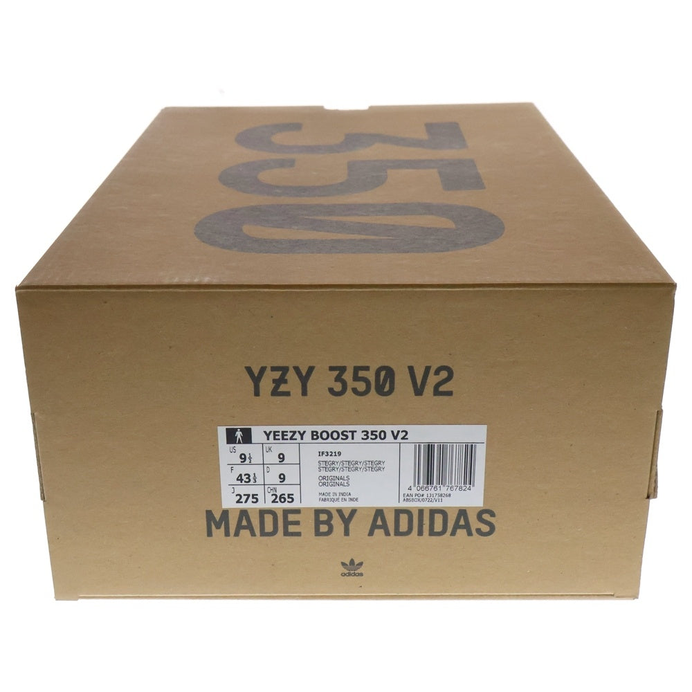 adidas(アディダス) YEEZY BOOST 350V2 STEEL GREY イージーブースト 350V2 スティールグレー ローカットスニーカー グレー US9.5/27.5cm IF3219