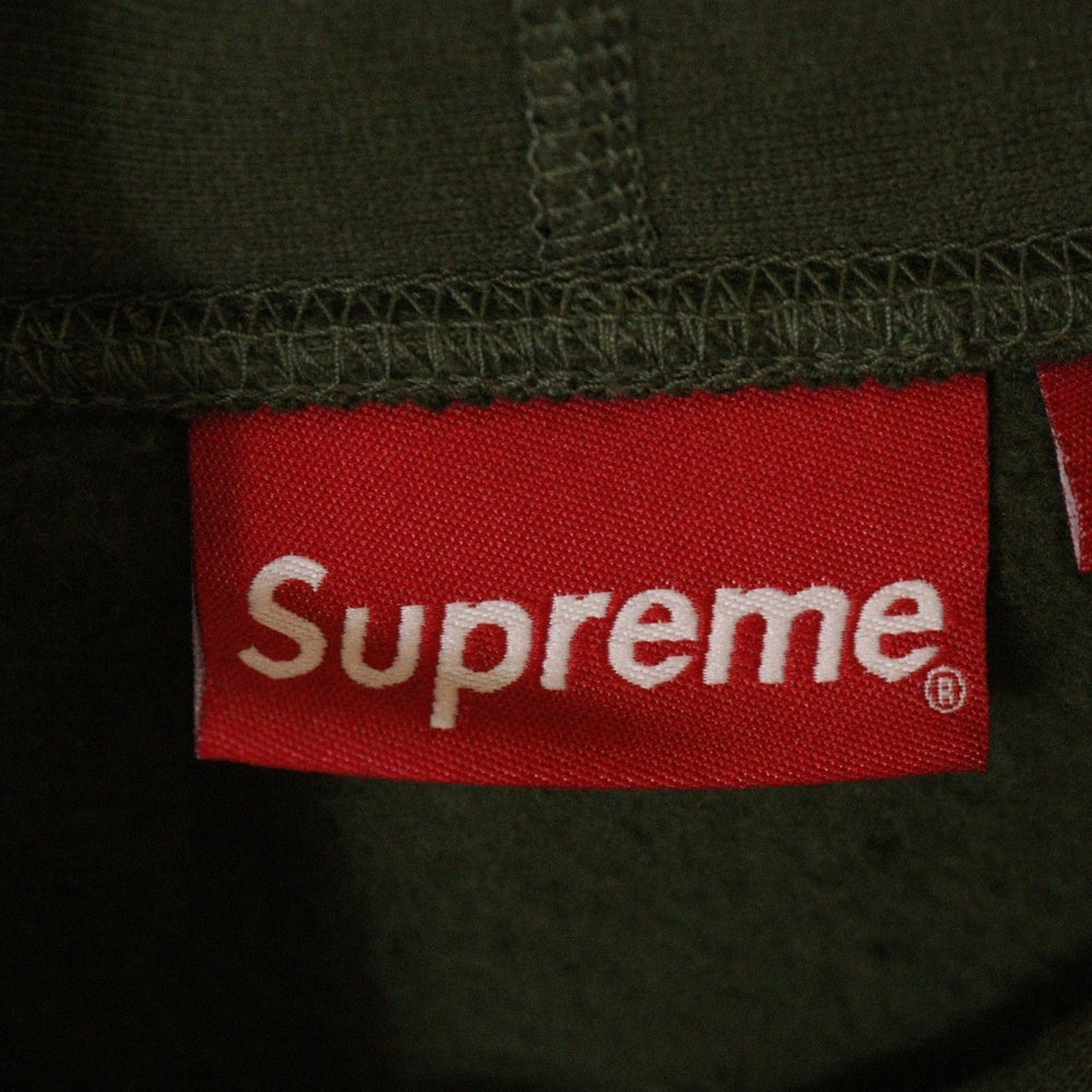 SUPREME(シュプリーム) 20AW Portrait Hooded Sweatshirt ポートレート グラフィックプリント スウェットプルオーバーパーカー グリーン