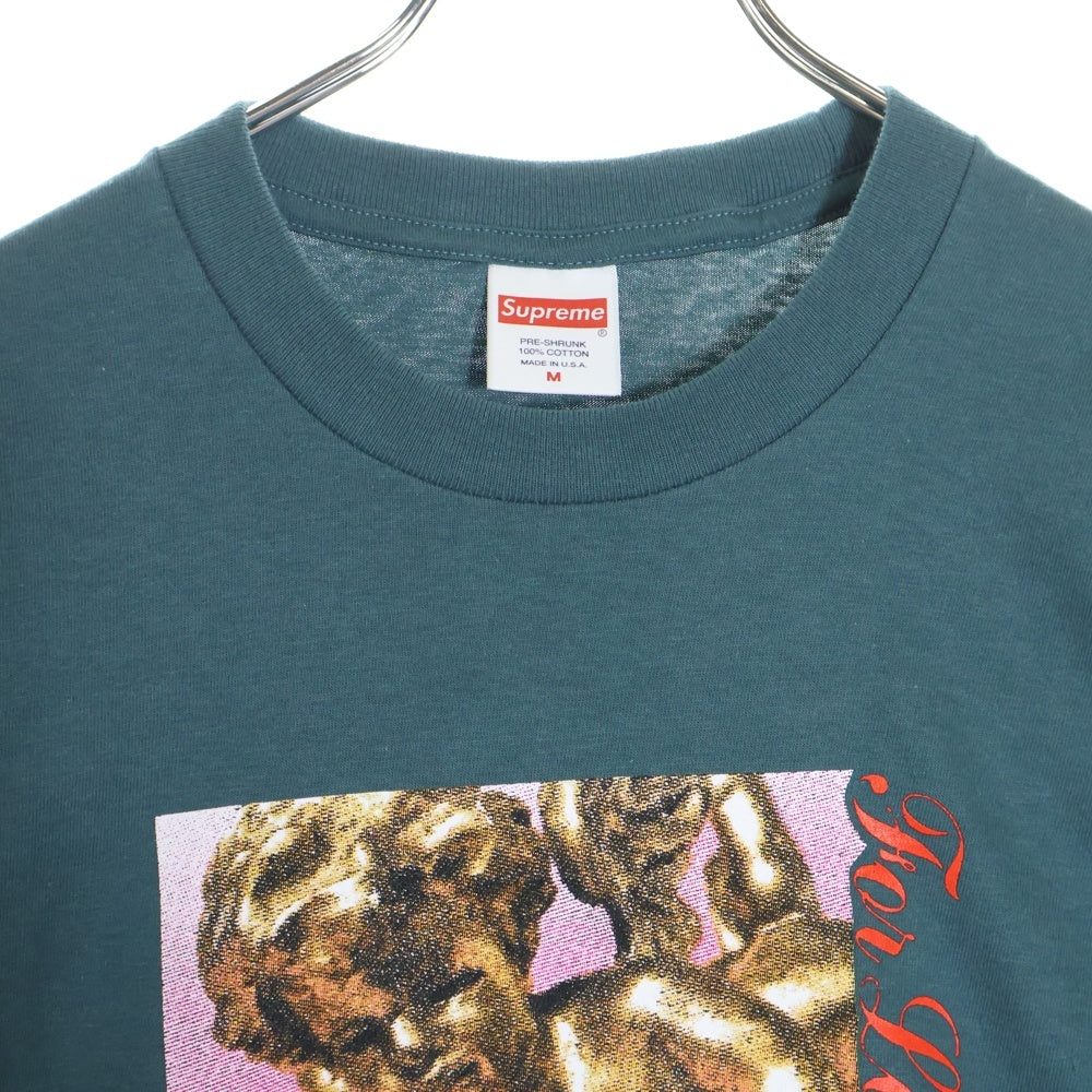 SUPREME(シュプリーム) 20AW Lovers Tee ラバーズ グラフィックプリント クルーネック半袖Tシャツ カットソー グリーン