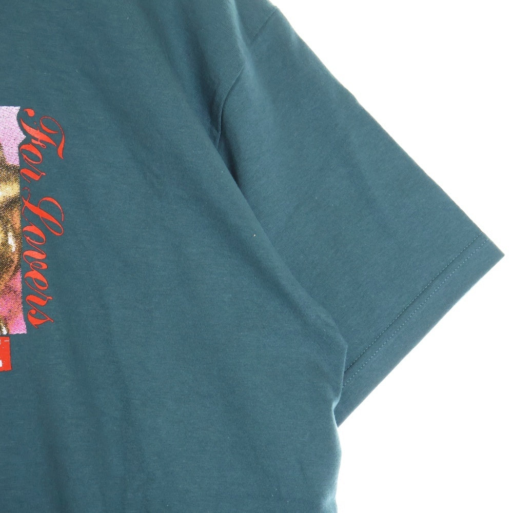 SUPREME(シュプリーム) 20AW Lovers Tee ラバーズ グラフィックプリント クルーネック半袖Tシャツ カットソー グリーン