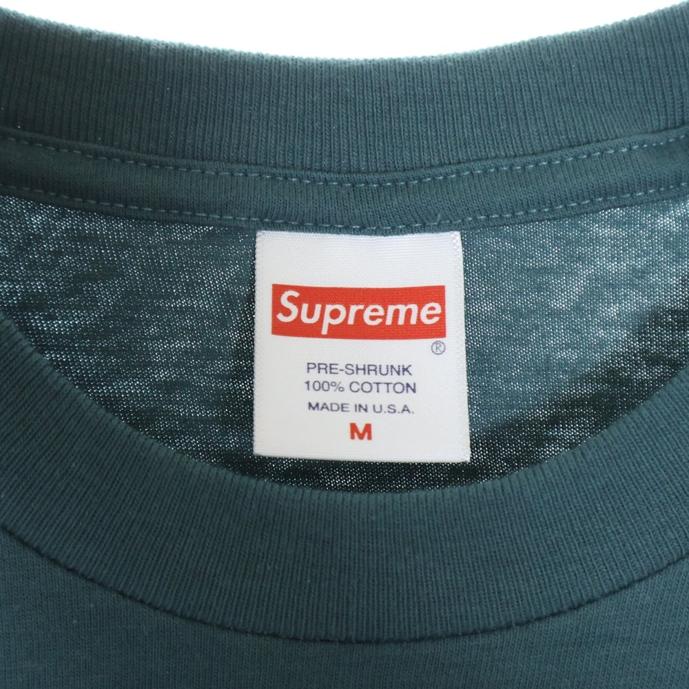 SUPREME(シュプリーム) 20AW Lovers Tee ラバーズ グラフィックプリント クルーネック半袖Tシャツ カットソー グリーン