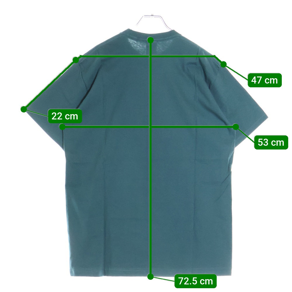 SUPREME(シュプリーム) 20AW Lovers Tee ラバーズ グラフィックプリント クルーネック半袖Tシャツ カットソー グリーン