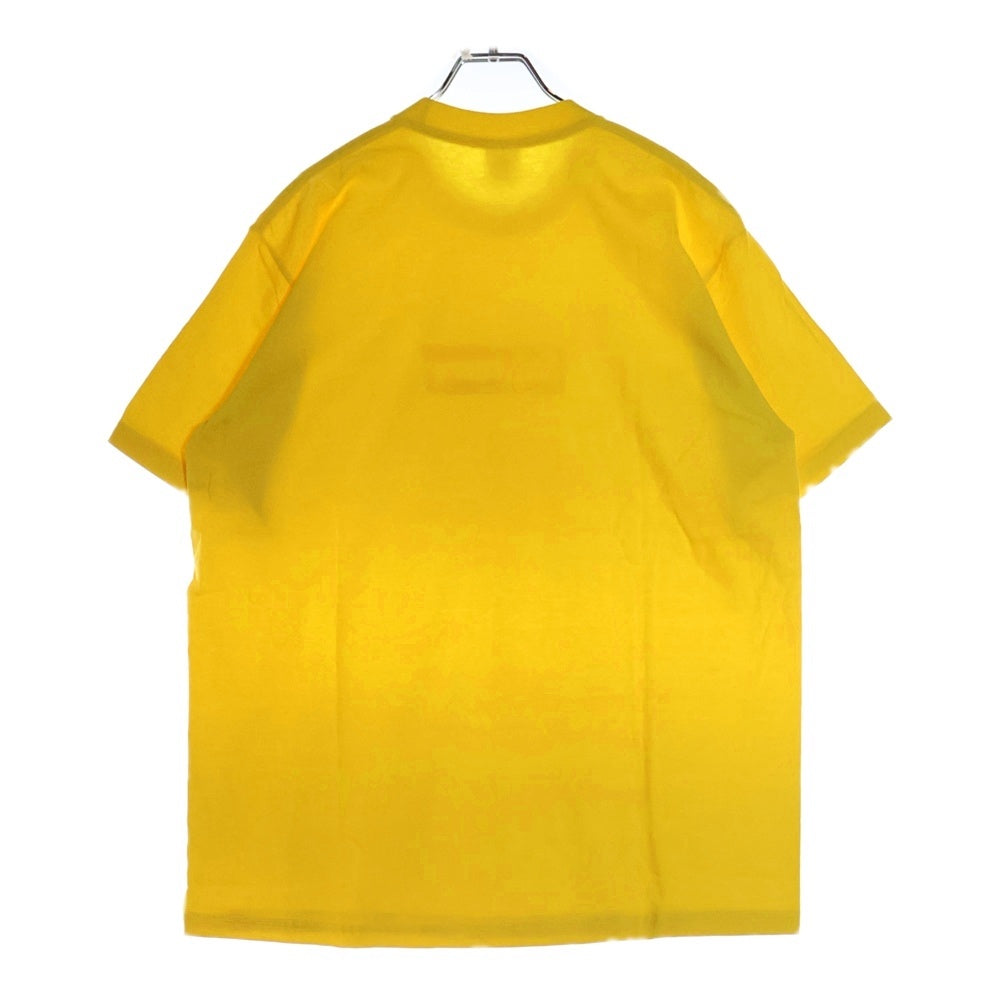SUPREME(シュプリーム) 23SS Tonal Box Logo Tee トーナル ボックスロゴ クルーネック半袖Tシャツ カットソー イエロー