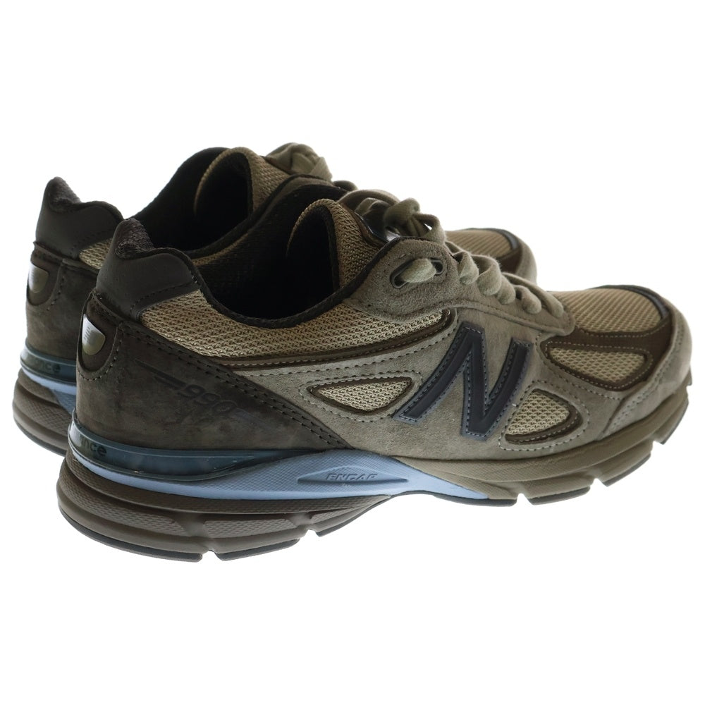New Balance(ニューバランス) ×AURALEE 990V4 Taupe オーラリー トープ ローカットスニーカー グレー/ベージュ US9/27cm U990AR4