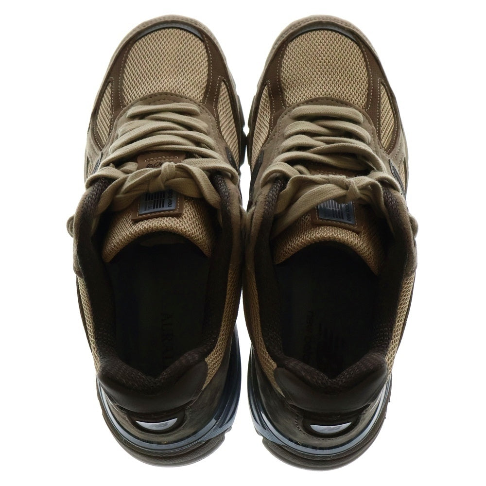 New Balance(ニューバランス) ×AURALEE 990V4 Taupe オーラリー トープ ローカットスニーカー グレー/ベージュ US9/27cm U990AR4