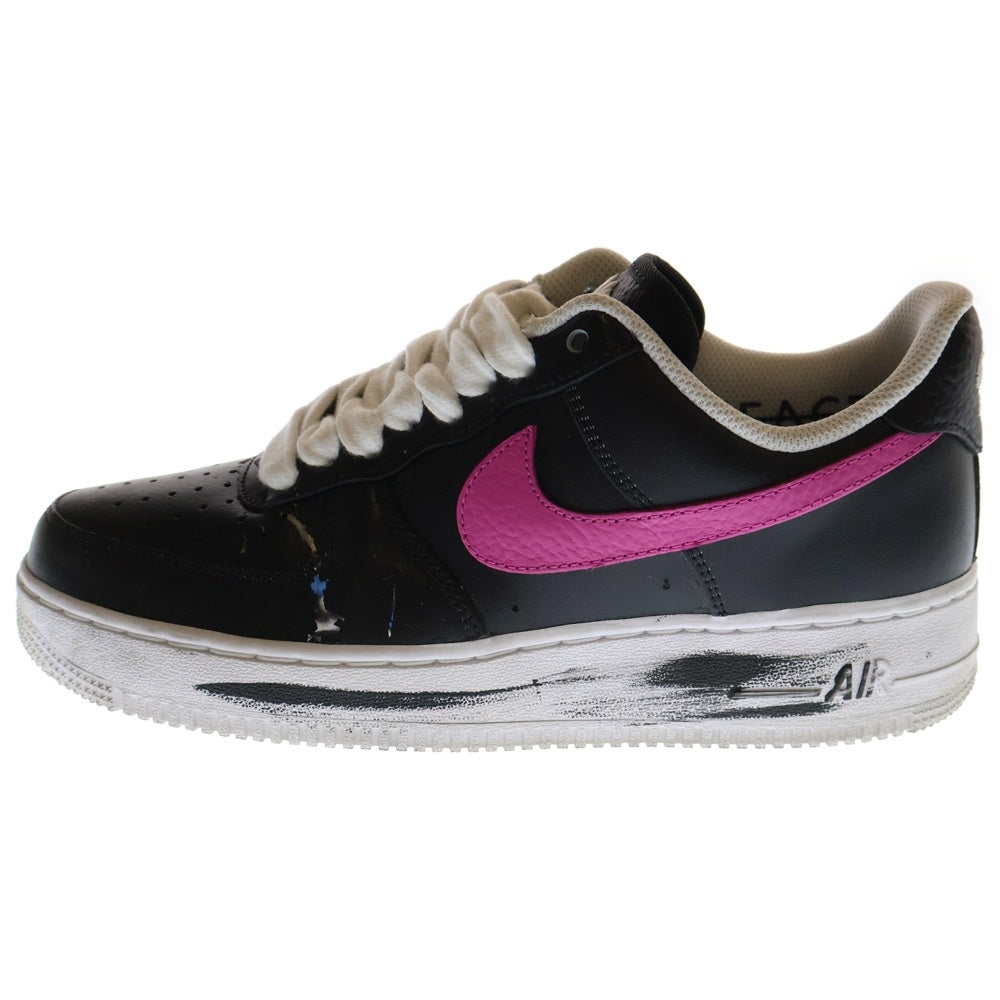 NIKE(ナイキ) ×PEACEMINUSONE AIR FORCE 1 LOW 07 PARA-NOISE 3.0 ピースマイナスワン エアフォース 1 ローカットスニーカー ブラック US9/27cm AQ3692-004