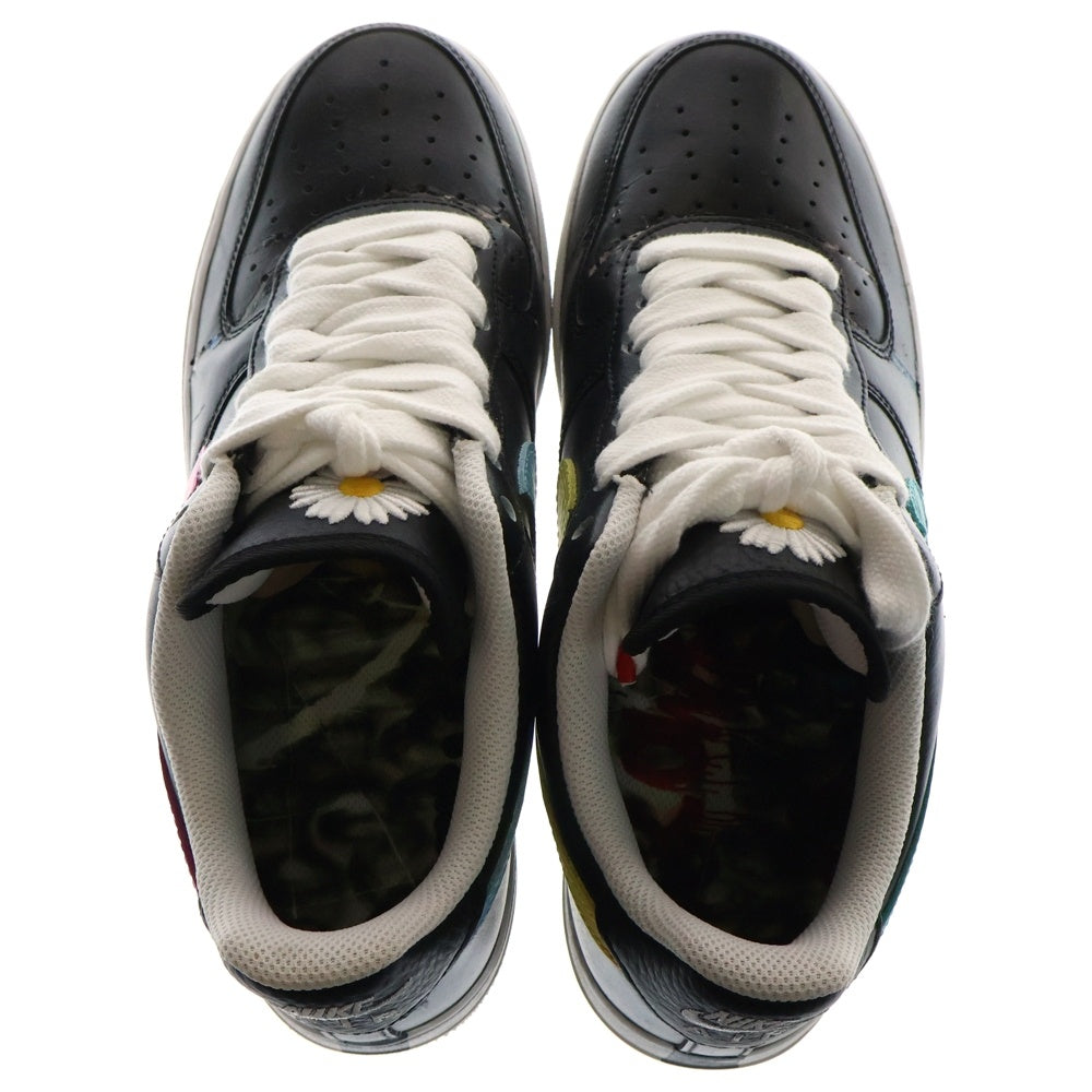 NIKE(ナイキ) ×PEACEMINUSONE AIR FORCE 1 LOW 07 PARA-NOISE 3.0 ピースマイナスワン エアフォース 1 ローカットスニーカー ブラック US9/27cm AQ3692-004