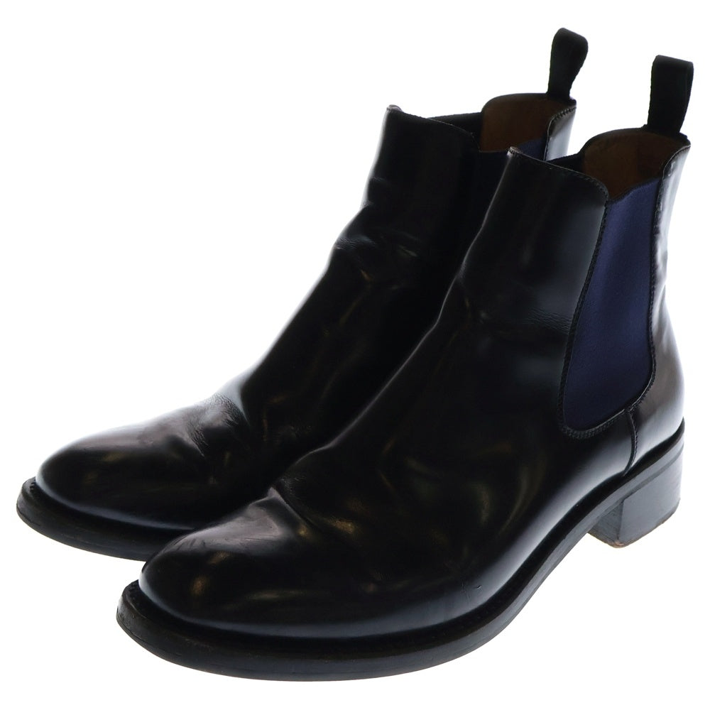 Church's(チャーチ) MONMOUTH WG ポリッシュドバインダー チェルシー ウィングチップ サイドゴアブーツ ブラック レディース