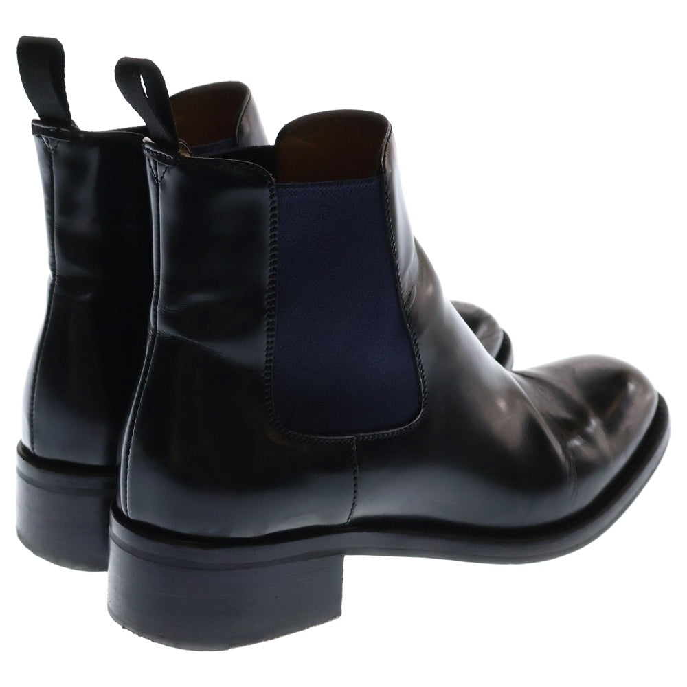 Church's(チャーチ) MONMOUTH WG ポリッシュドバインダー チェルシー ウィングチップ サイドゴアブーツ ブラック レディース