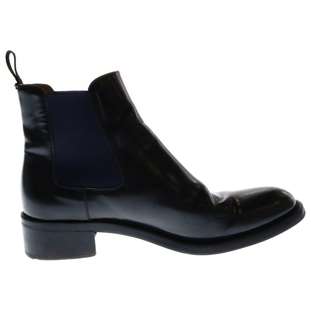 Church's(チャーチ) MONMOUTH WG ポリッシュドバインダー チェルシー ウィングチップ サイドゴアブーツ ブラック レディース