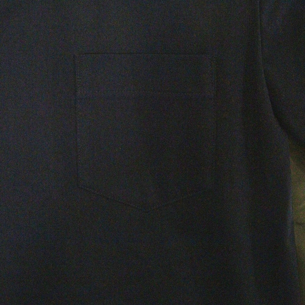 Sacai(サカイ) COTTON JERSEY ×NYLON TWILL T-SHIRT コットン ジャージ ナイロン ツイル ドッキング クルーネック カットソー 半袖Tシャツ レディース 24-07308