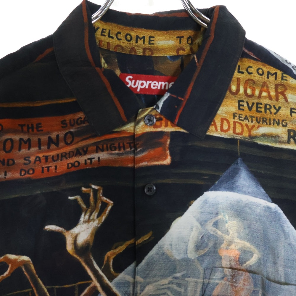 SUPREME(シュプリーム) 25SS ×Ernie Barnes S/S Shirt アーニーバーンズ グラフィック 半袖レーヨンシャツ 総柄 マルチカラー