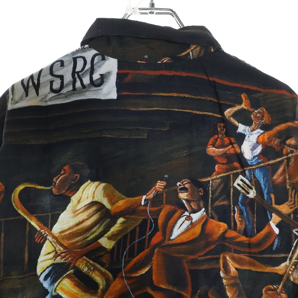 SUPREME(シュプリーム) 25SS ×Ernie Barnes S/S Shirt アーニーバーンズ グラフィック 半袖レーヨンシャツ 総柄 マルチカラー
