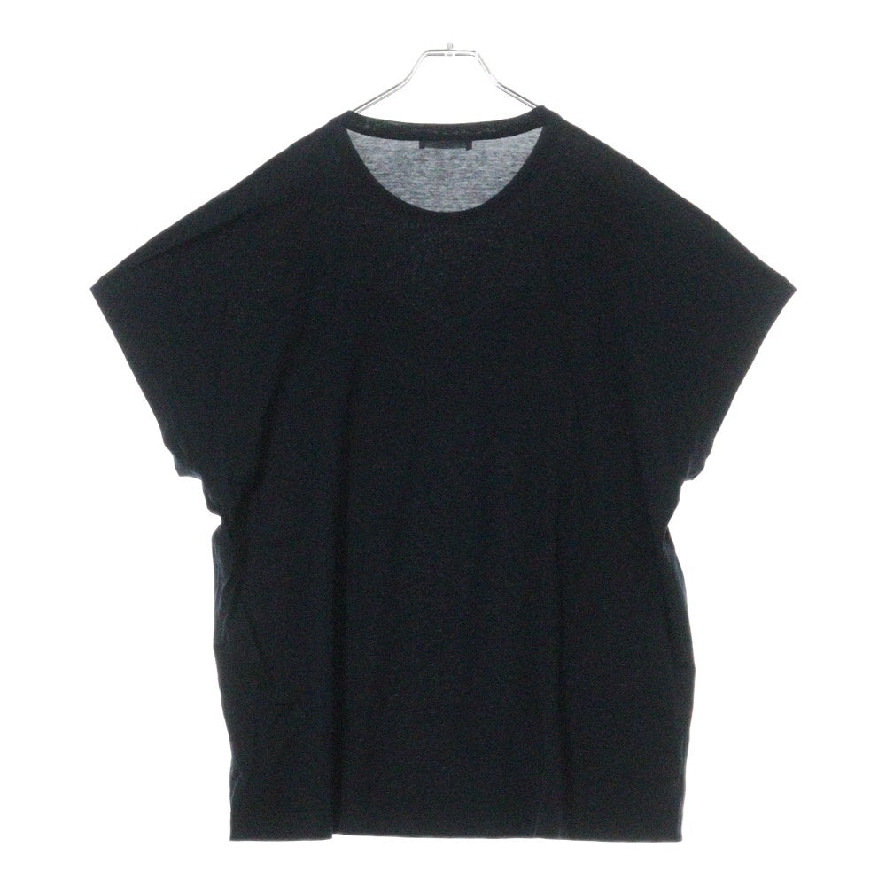 DOLCE & GABBANA(ドルチェアンドガッバーナ) クロスロゴ クルーネック コットン 半袖Tシャツ カットソー ネイビー G8ID3T