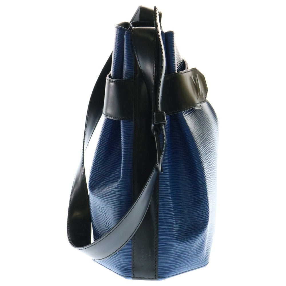 LOUIS VUITTON(ルイヴィトン) サックデポールPM エピ バイカラー ショルダーバッグ ブルー/ブラック M80157 VI0932