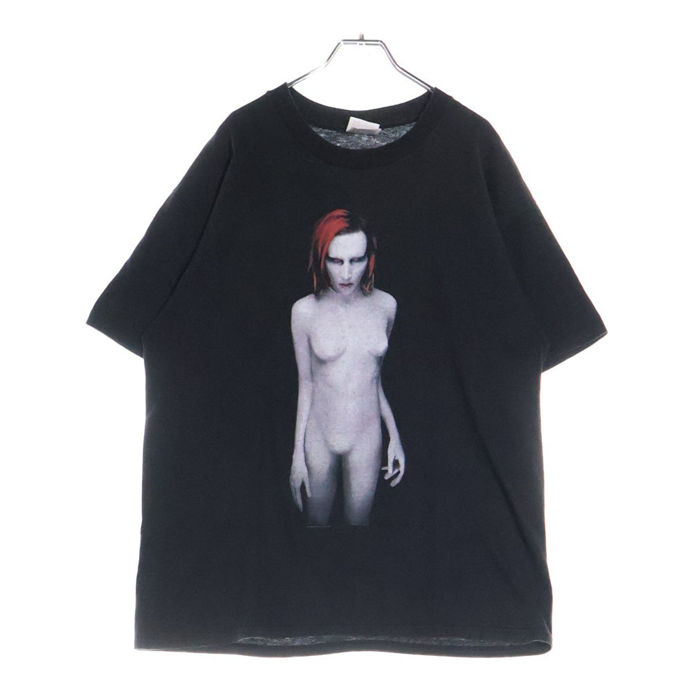 VINTAGE(ヴィンテージ) 90S VINTAGE MARILYN MANSON MECHANICAL ANIMALS STEDMAN BY HANES USA製 マリリンマンソン メカニカルアニマルズ アルバム クルーネック 半袖Tシャツ